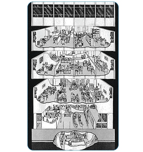 Cross Section of S-N Investimentos in 1968